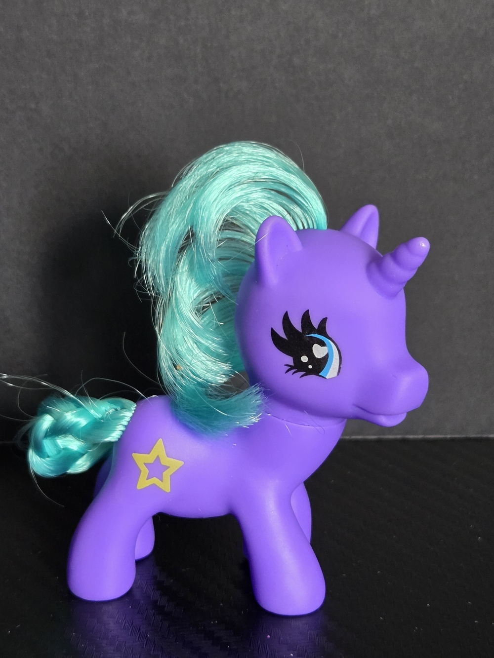 My Little Pony Figures Mini 3” (Purple & Blue) Yellow Star 5-10-BIA